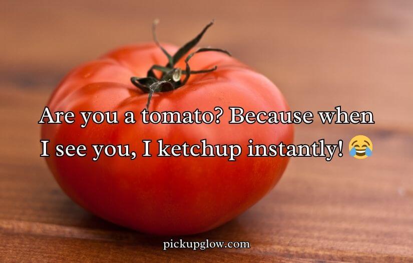 Tomato Pick Up Lines