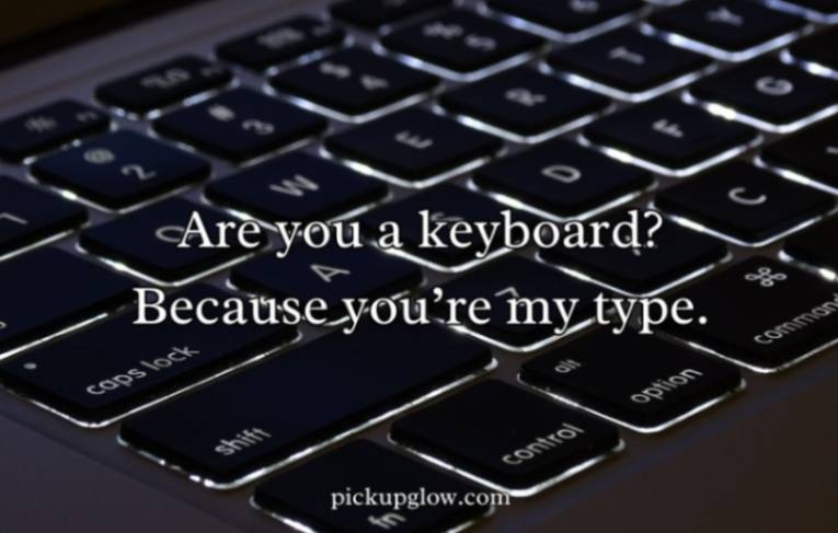 Keyboard Pickup Lines