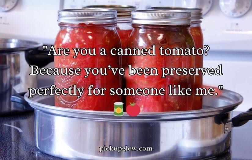 Tomato Pick Up Lines