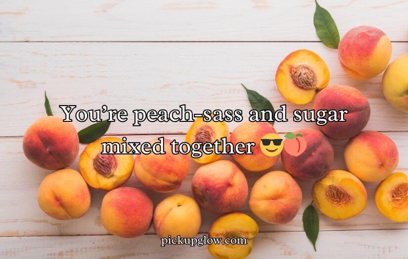 Funny Peach Puns