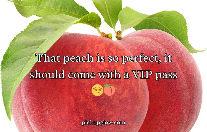Funny Peach Puns