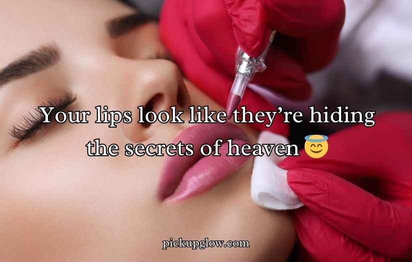 Lips Pick Up Lines