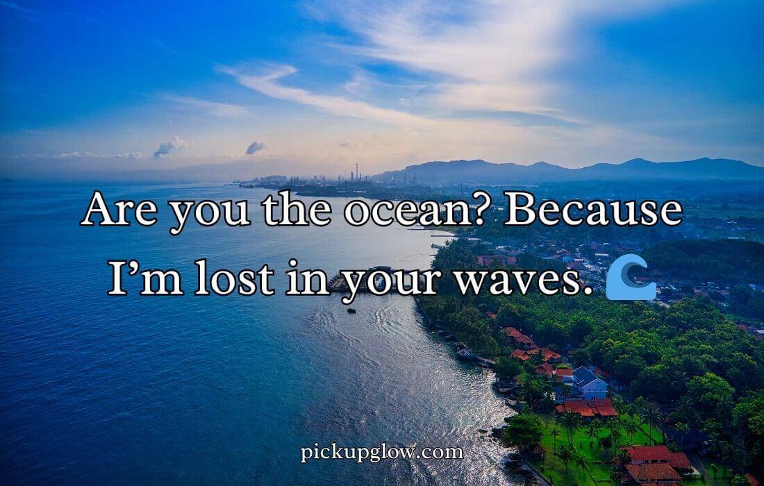 Green-Blue Pickup Lines