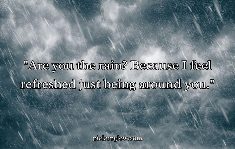 Weather Pick Up Lines