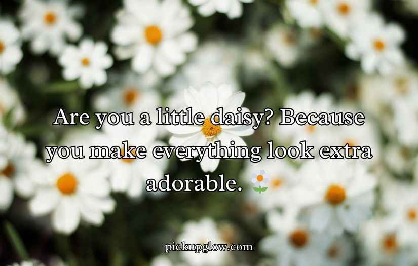 Flower Pick Up Lines