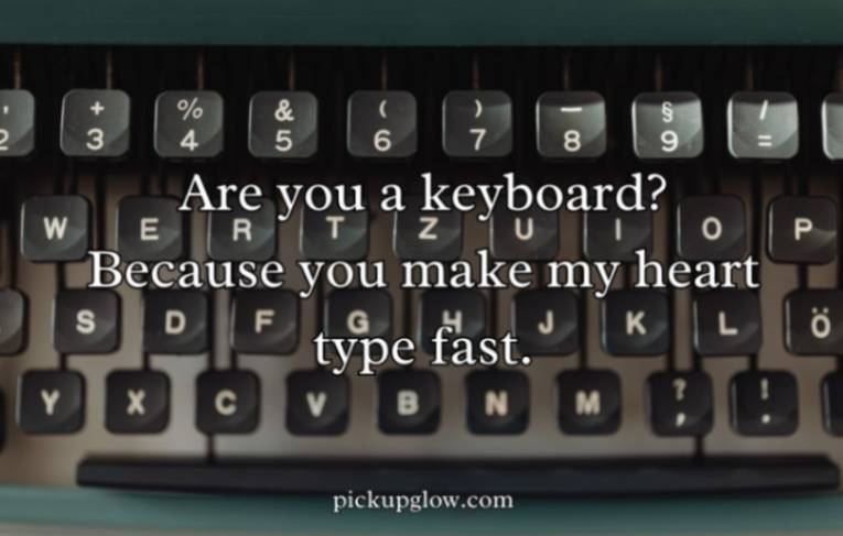 Keyboard Pickup Lines