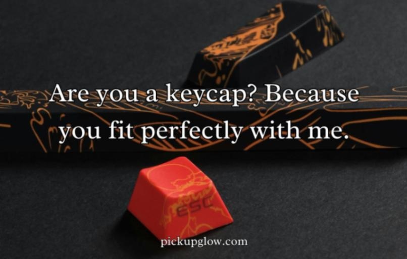 Keyboard Pickup Lines