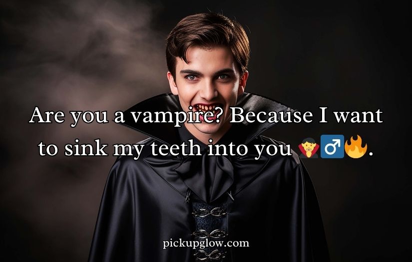 Spooky Pick Up Lines