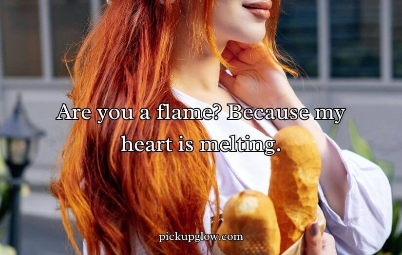 Redhead Pick-Up Lines