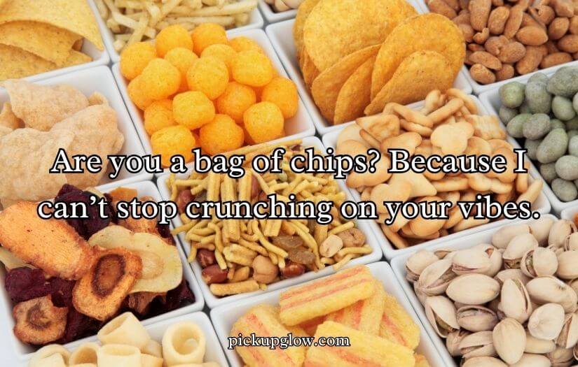 Best Snack Pick Up Lines