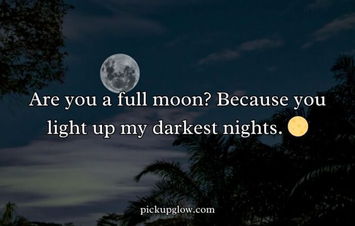 Moon Pick Up Lines