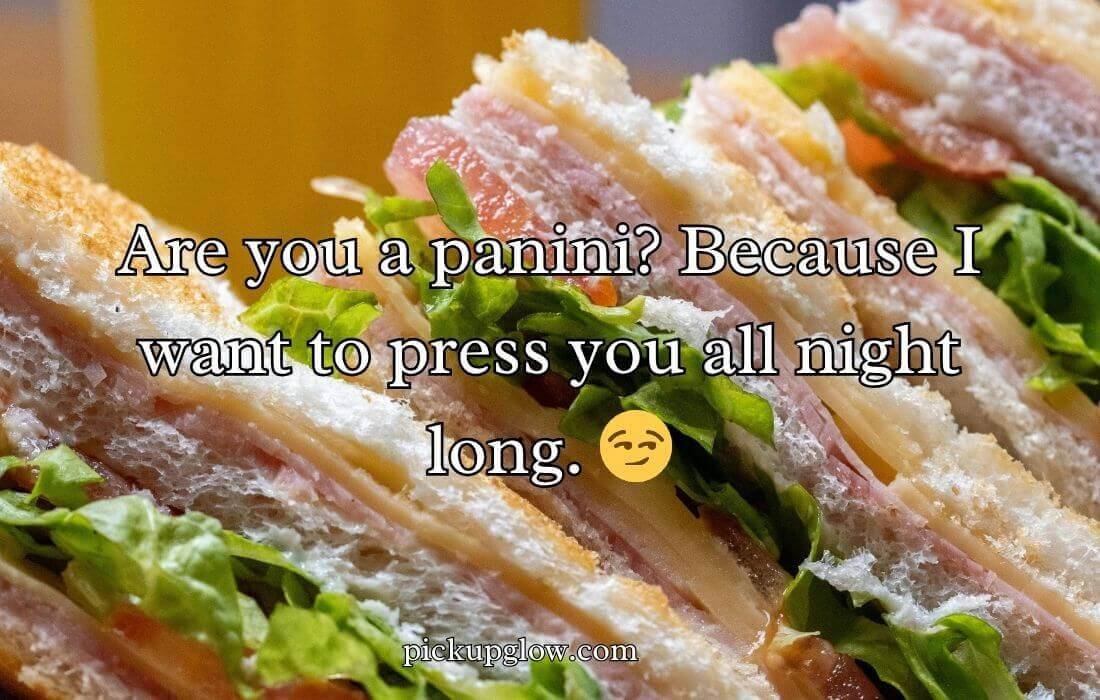 Sandwich Pickup Lines