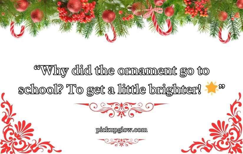 Ornament Puns and Jokes