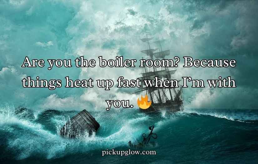 Titanic Pick Up Lines