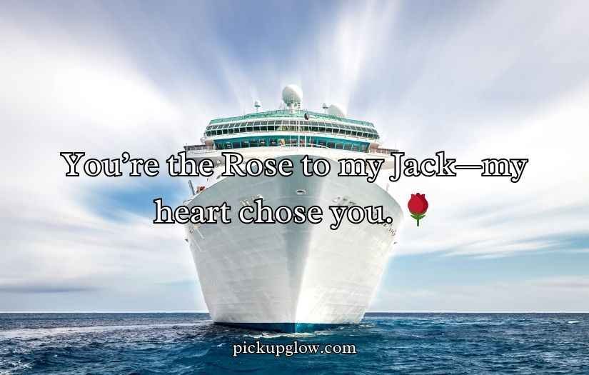 Titanic Pick Up Lines