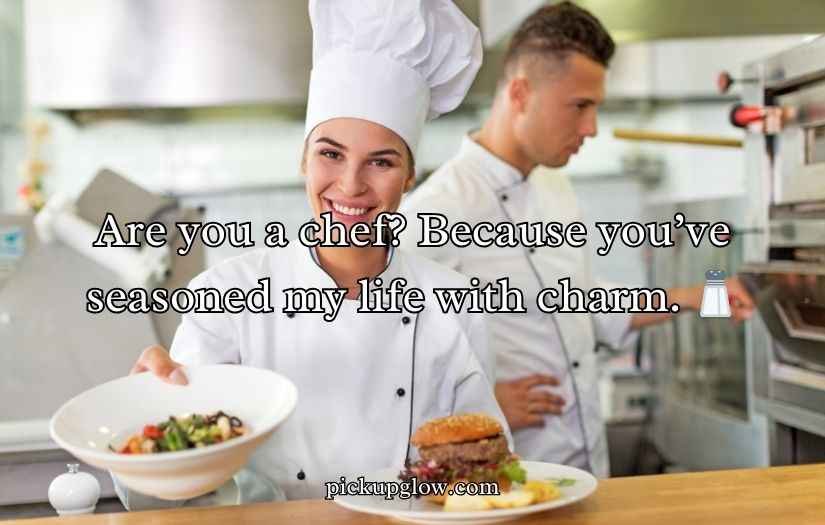 Scrumptious Food Pick-Up Lines