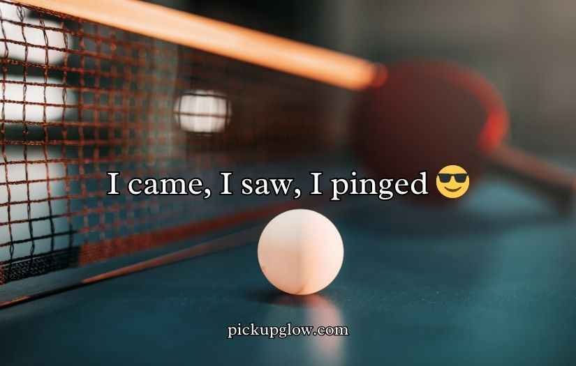 Ping Pong Puns