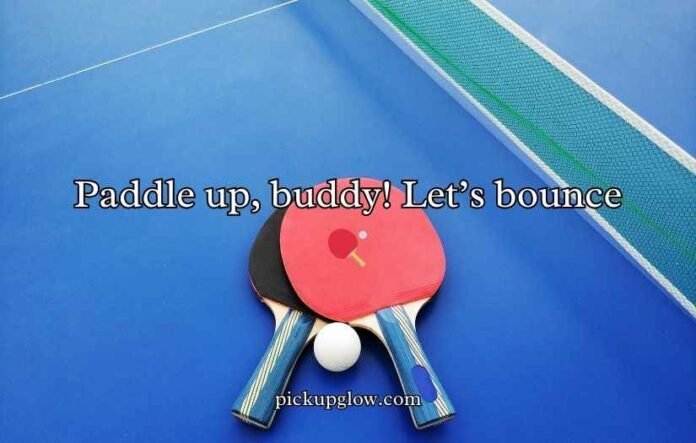 Ping Pong Puns