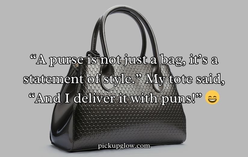 Purse Puns and Jokes