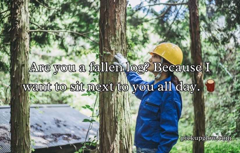 Forestry Pick Up Lines