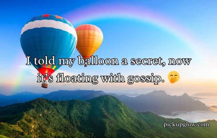Hot Air Balloon Puns