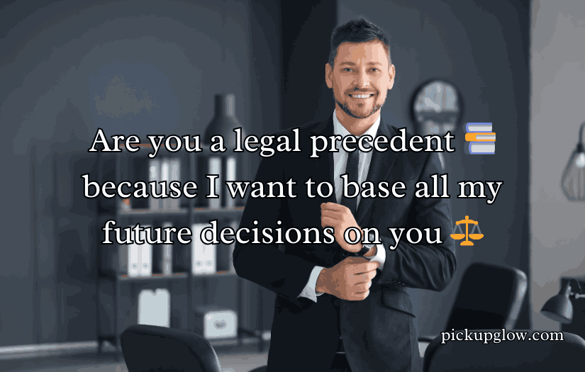 Lawyer Pick Up Lines