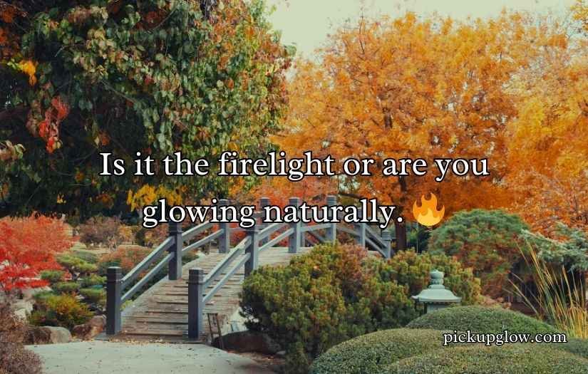 Autumn Pick Up Lines