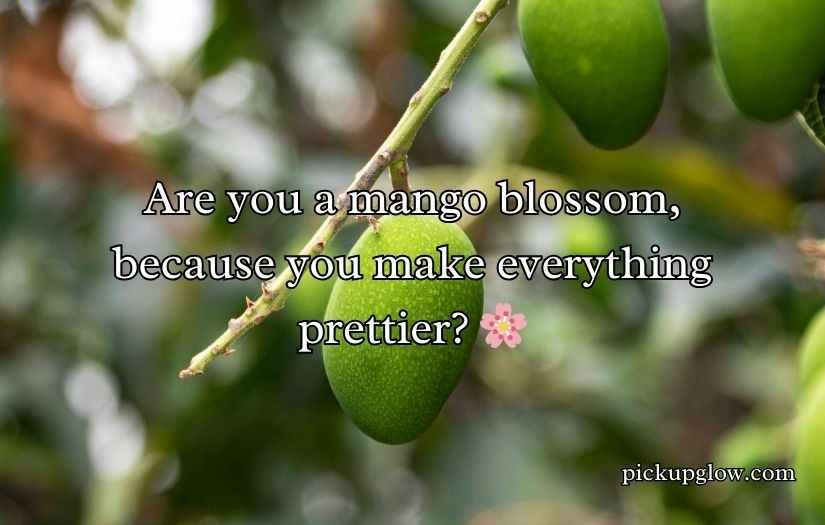 Mango Pick Up Lines