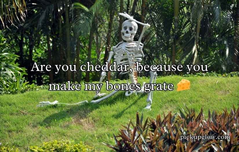Skeleton Pick Up Lines