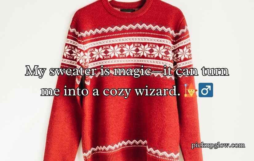 Sweater Puns and Jokes One Liner