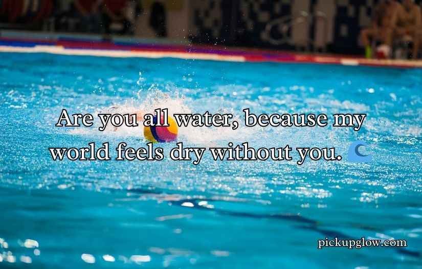 Water Polo Pick Up Lines