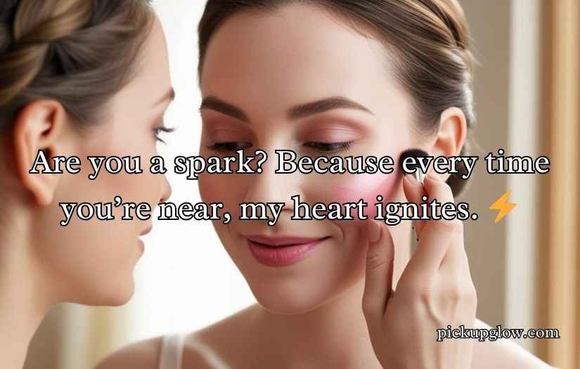 Blushing Pickup Lines