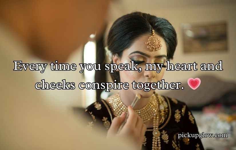 Blushing Pickup Lines