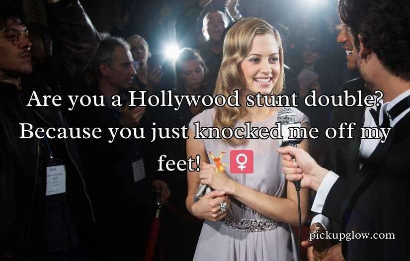 Celebrity Pick Up Lines