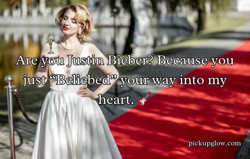 Celebrity Pick Up Lines