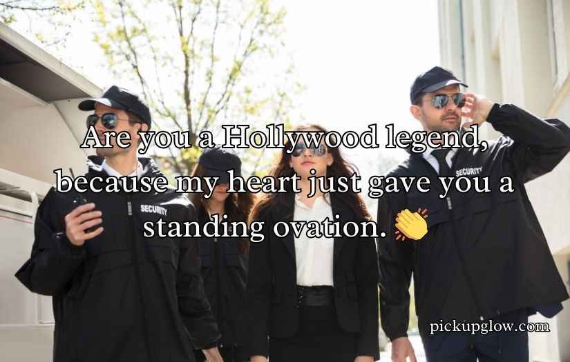 Celebrity Pick Up Lines