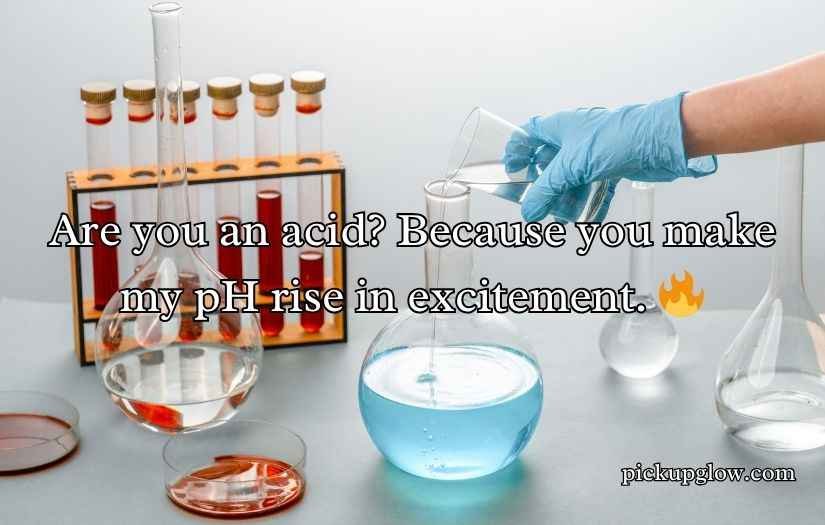Chemistry Pickup Line