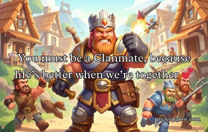 Clash of Clans Pick Up Lines