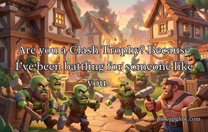 Clash of Clans Pick Up Lines