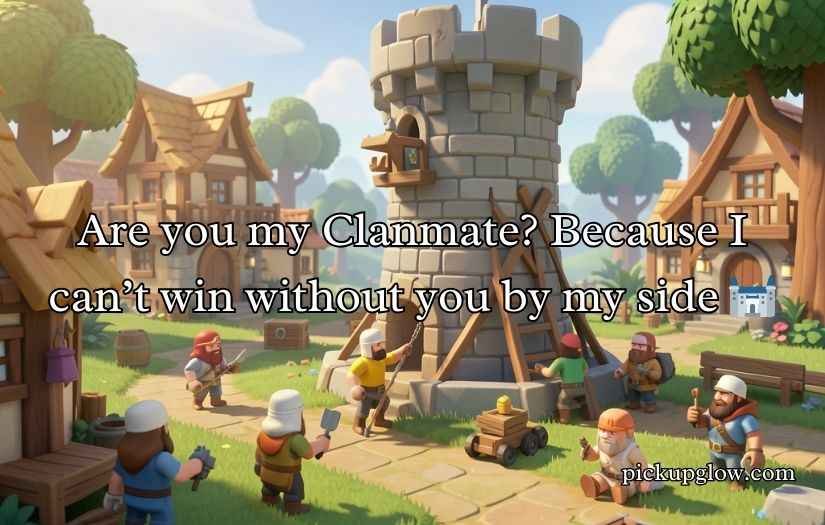 Clash of Clans Pick Up Lines