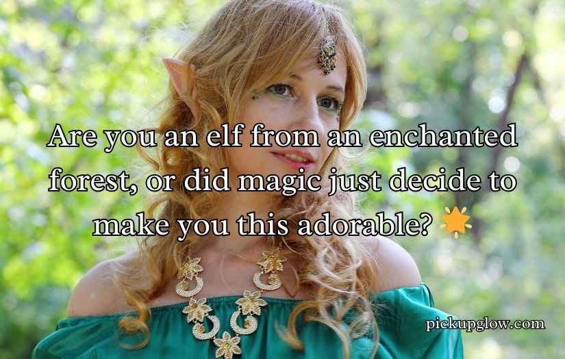 Elf Pick Up Lines