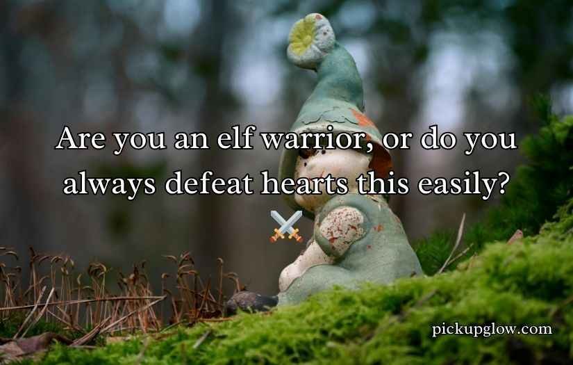 Elf Pick Up Lines