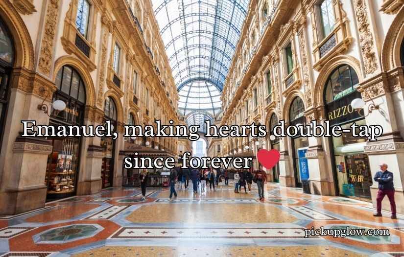 Emanuel Pickup Lines