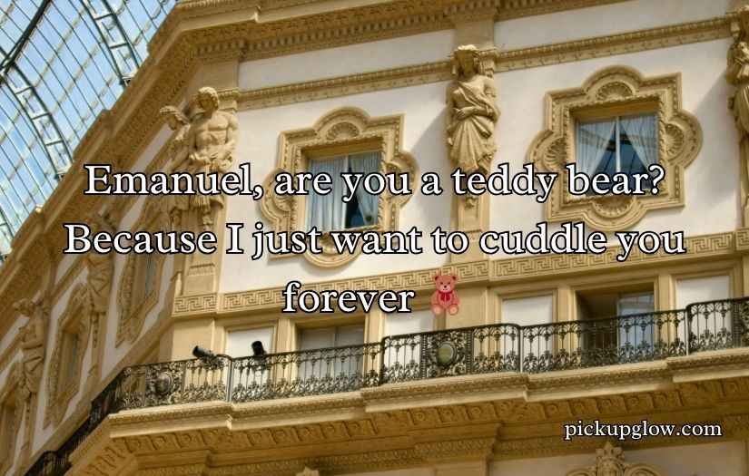 Emanuel Pickup Lines