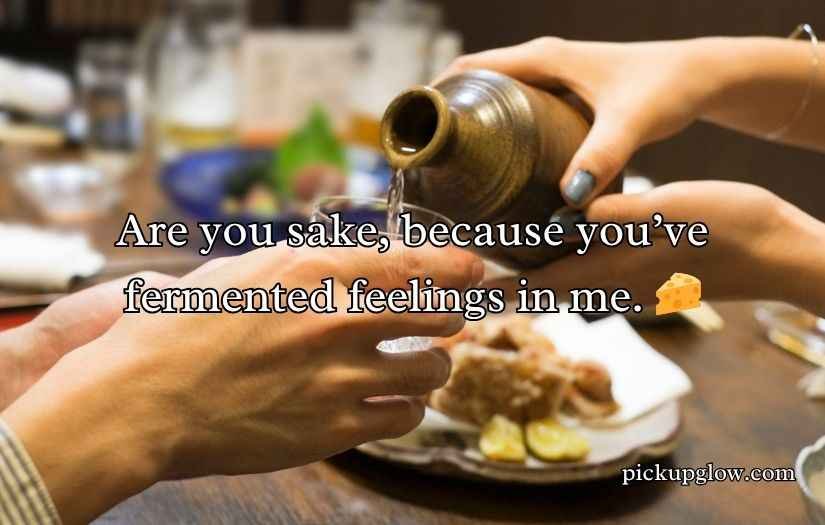 Sake Pickup Lines