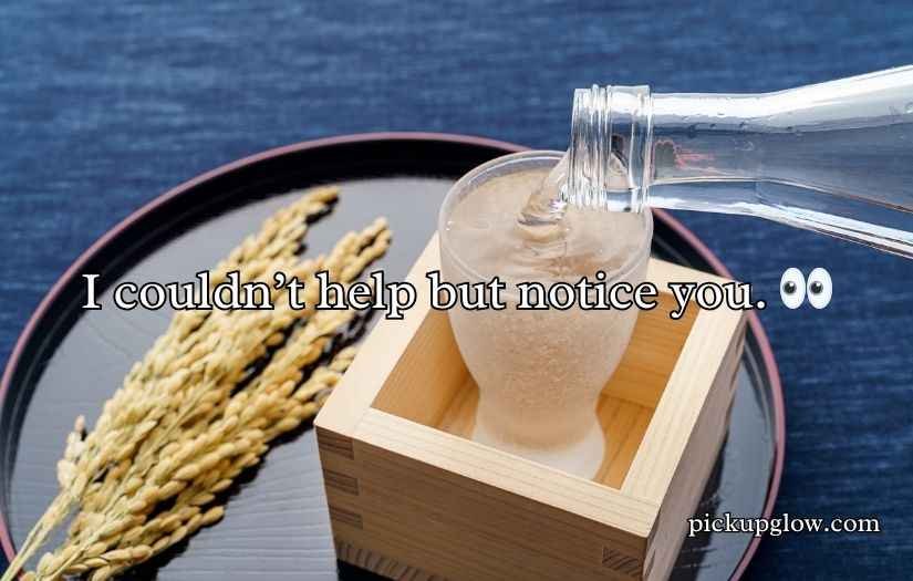 Sake Pickup Lines