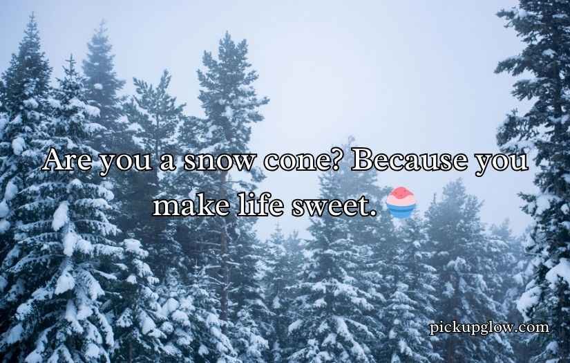 Snow Pick Up Lines