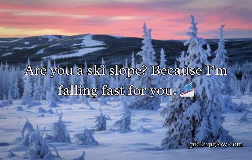 Snow Pick Up Lines