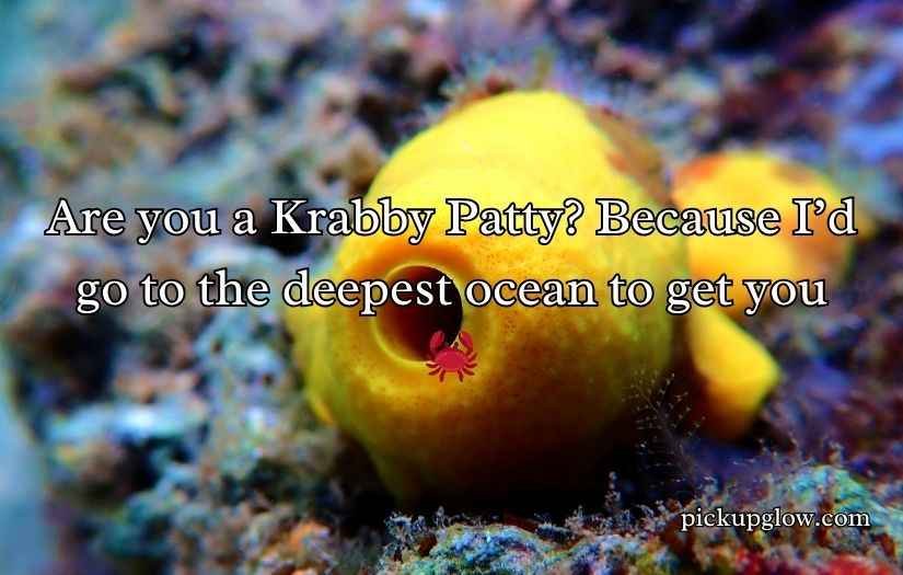 SpongeBob Pick Up Lines