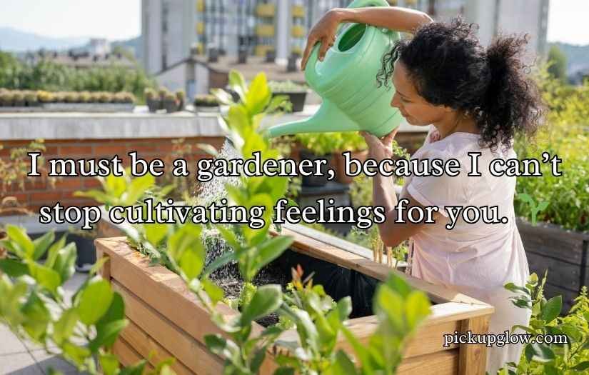 Urban Gardening Rizz Lines